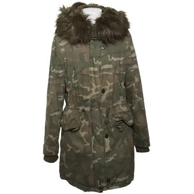Winterjas (Groen, Meerkleurig) van Zara Trafaluc Outerwear Acryl, Polyester