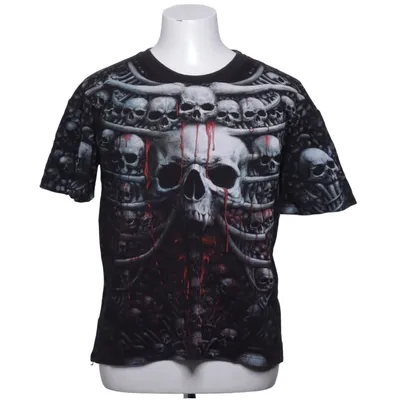T-shirt (Zwart, Meerkleurig) van Spiral