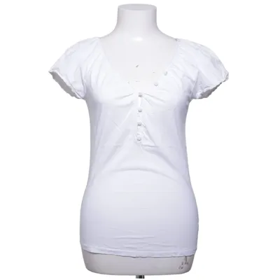 Top (White) from Massimo Dutti Woman Cotton