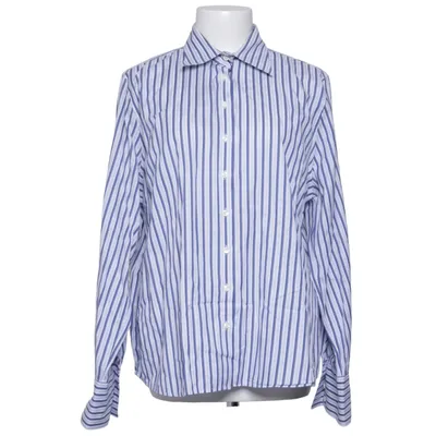 Blus (Blå, Vit) från Charles Tyrwhitt Bomull