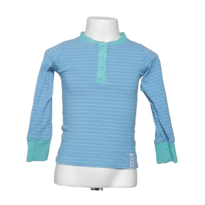 Henley T-shirt (Blå, Grøn) fra Geggamoja
