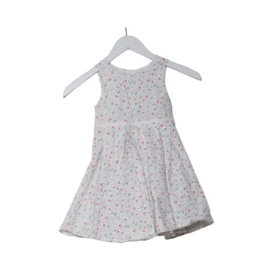 Dress (White, Multicolored) from A Punto. Cotton, Polyester