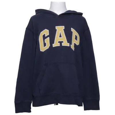 Kapuzenpullover (Blau, Gelb) von Gap Kids Baumwolle, Recyceltes Polyester
