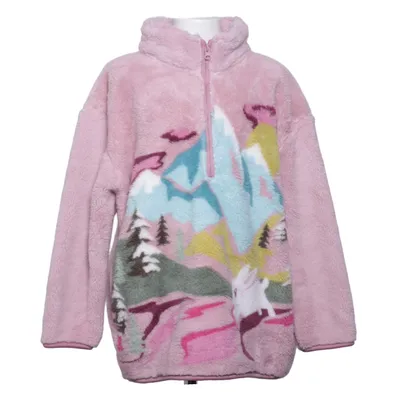 Fleecetröja (Rosa, Flerfärgad) från NKD Polyester