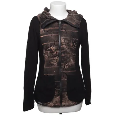 Cardigan (Black, Brown) from Atelier Donat Elastane, Polyamide, Viscose