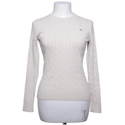 Strickpullover (Beige) von GANT Baumwolle, Elasthan, Polyamid