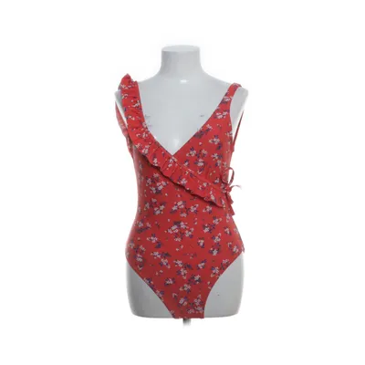 Maillot de bain une pièce (Rouge, Multicolore) de New Look Élasthane, Polyamide, Polyester
