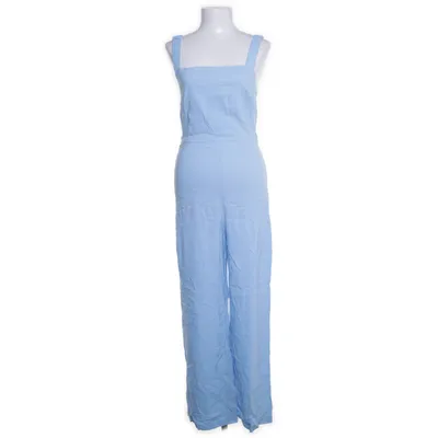 Tuinbroek (Blauw) van Bershka Viscose, Katoen, Linnen