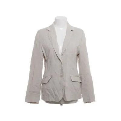 Blazer (Beige) from Flare Collection Linen, Polyester, Viscose