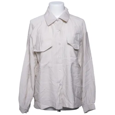 Jeansskjorta (Beige) från Mix by Heart Nylon, Viskos