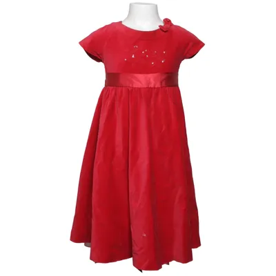 Klänning (Röd) från Fix by Lindex Bomull, Polyester