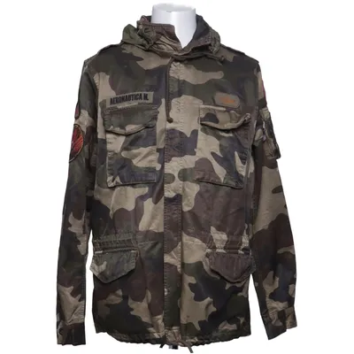 Veste de chasse (Vert, Marron) de Aeronautica Militare Coton, Viscose