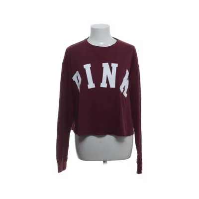 Sweatshirt (Rød) fra Pink Victoria's Secret Bomuld, Elastan, Polyester