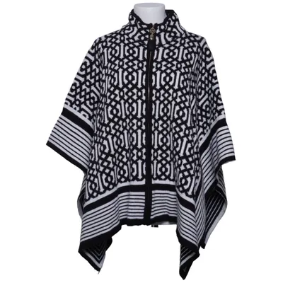 Poncho (Svart, Vit) från Anne Klein Akryl