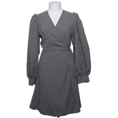Wrap dress (Black, White) from Selected Femme Elastane, Polyester