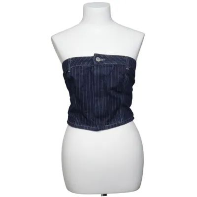 Tube top (Blue) from Melting Stockholm Recycled cotton
