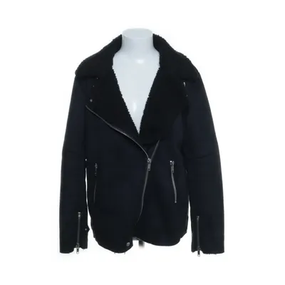 Shearling jas (Zwart) van Review Polyester