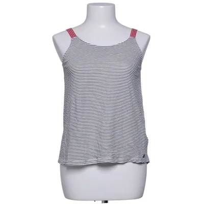 Tank Top (White, Black) from Roxy Cotton