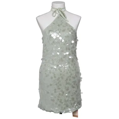 Robe dos-nu (Vert) de Shein Bae Élasthane, Polyester