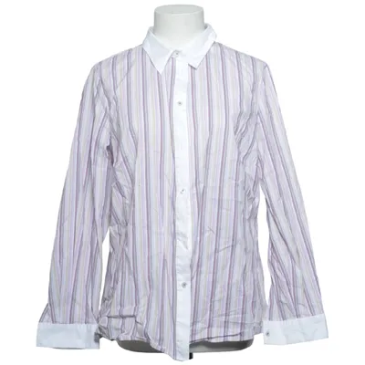 Skjorta (Vit, Lila, Flerfärgad) från Atelier Bomull, Polyamid