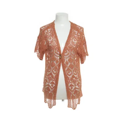 Cardigan (Brown) from Crisca Acrylic, Nylon