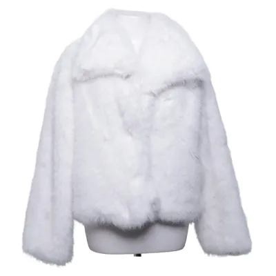 Veste d'hiver (Blanc) de Moocci Acrylique, Polyester