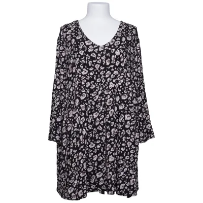 Jurk (Zwart, Beige, Meerkleurig) van Cellbes Woman Elastaan, Viscose
