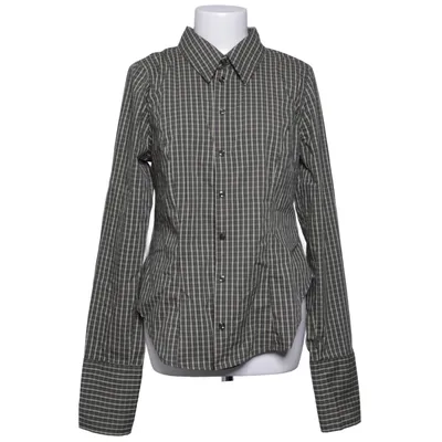 Shirt (Green, Beige) from Urban Outfitters Cotton, Elastane, Polyester