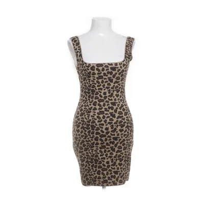 Jurk (Bruin, Zwart) van Zara Polyester, Viscose