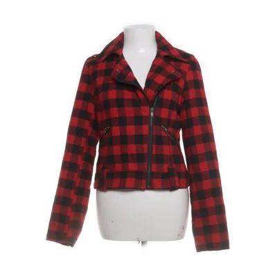 Biker jacket (Red, Black) from Xdye Polyester