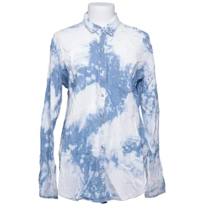 Shirt (Blauw, Wit) van Monteau Katoen