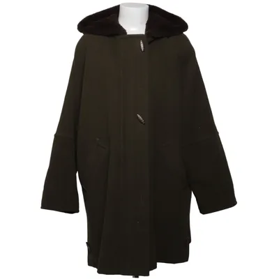 Manteau (Vert, Marron) de Norham Classic Polyamide, Laine