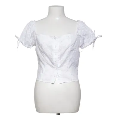 Crop top (Blanc) de Mirrors Coton, Polyester