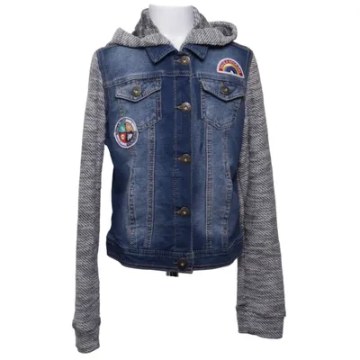 Jeansjacka (Blå, Grå) från Mudd Bomull, Elastan, Polyester