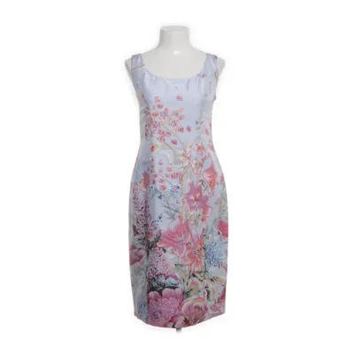 Dress (Blue, Multicolored) from Renato Nucci Acetate, Silk