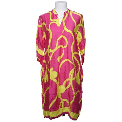 Jurk (Geel, Roze) van Sarah Viscose