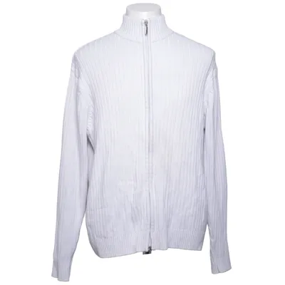 Cardigan (Hvid) fra Kitaro Men Bomuld