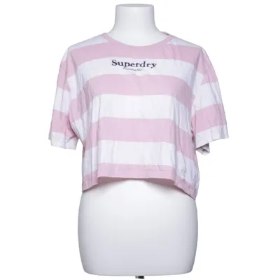 T-shirt (Roze, Wit) van Superdry Katoen