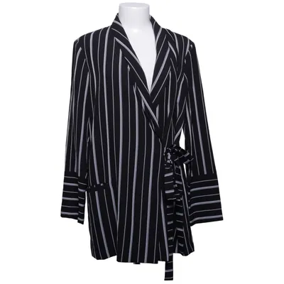 Blazer (Zwart, Wit) van Limited Edition KappAhl Elastaan, Polyester