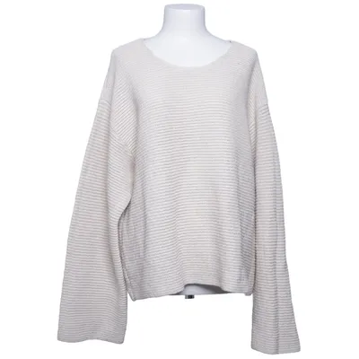 Tröja (Beige) från H&M Premium Quality Bomull, Polyester, Silke