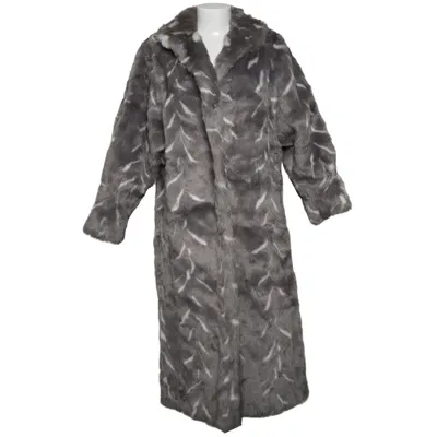 Winter coat (Gray, White) from Couture Hélène Cotton