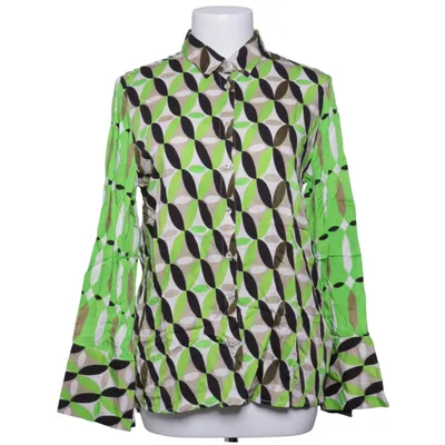 Blus (Grön, Brun, Vit) från Emily van den Bergh Viskos