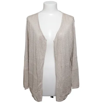 Cardigan (Beige) de 123 Fibre métallique, Polyester, Viscose