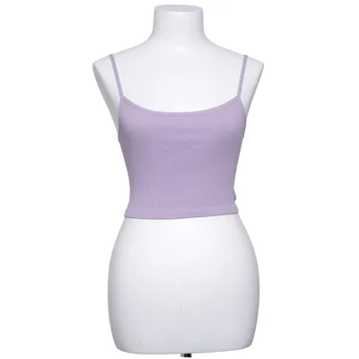 Crop top (Lila) van Stradivarius