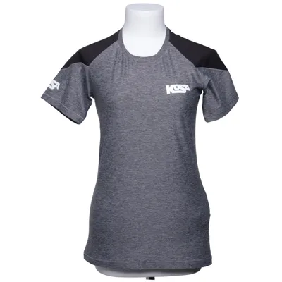 Haut de sport (Gris, Noir) de Kosa Élasthane, Polyester