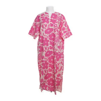 Jurk (Roze, Wit) van Marimekko x Uniqlo Katoen, Linnen
