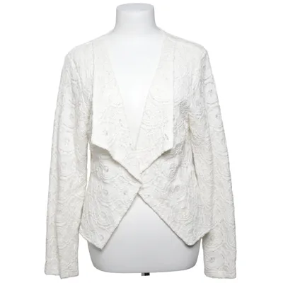 Cardigan (Wit) van One Two & Luxzuz Katoen, Polyester