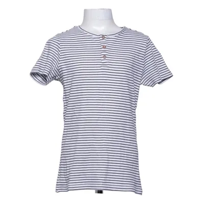 T-shirt (Wit, Zwart) van Name It Elastaan, Organisch katoen