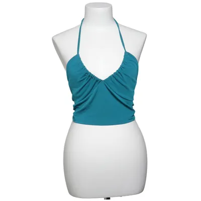 Halter neck top (Blue) from Pull & Bear