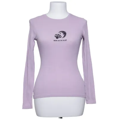 Lange mouwen shirt (Lila) van Cropp Katoen, Elastaan